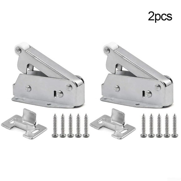 MUMA Solid Aluminum Spring Bolt Catch Latch Door Lock For Lofts Sash Window Hatches Attics Color : White MUMA Solid Aluminum Spring Bolt Catch Latch Door Lock For Lofts Sash Window Hatches Attics Color : White